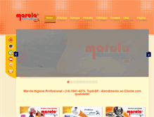 Tablet Screenshot of marolatupa.com.br